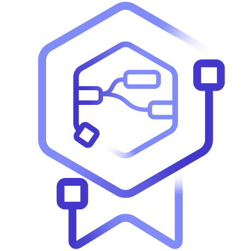 Image depicting certifying badge.