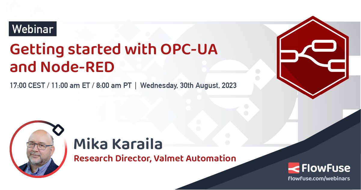 Image representing Getting Started with OPC-UA and Node-RED